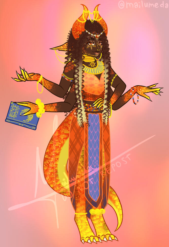 Sade Zola - Character Design